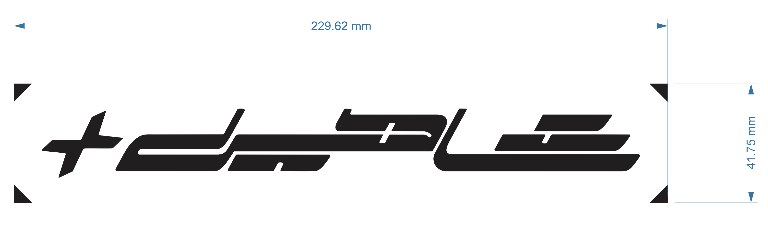 برچسب نوشته اسپرت (طرح خاص) خودرو شاهین پلاس