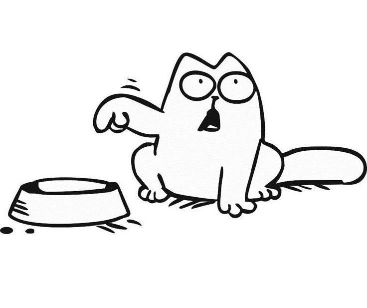 برچسب فانتزی گربه برای درِ باک خودرو